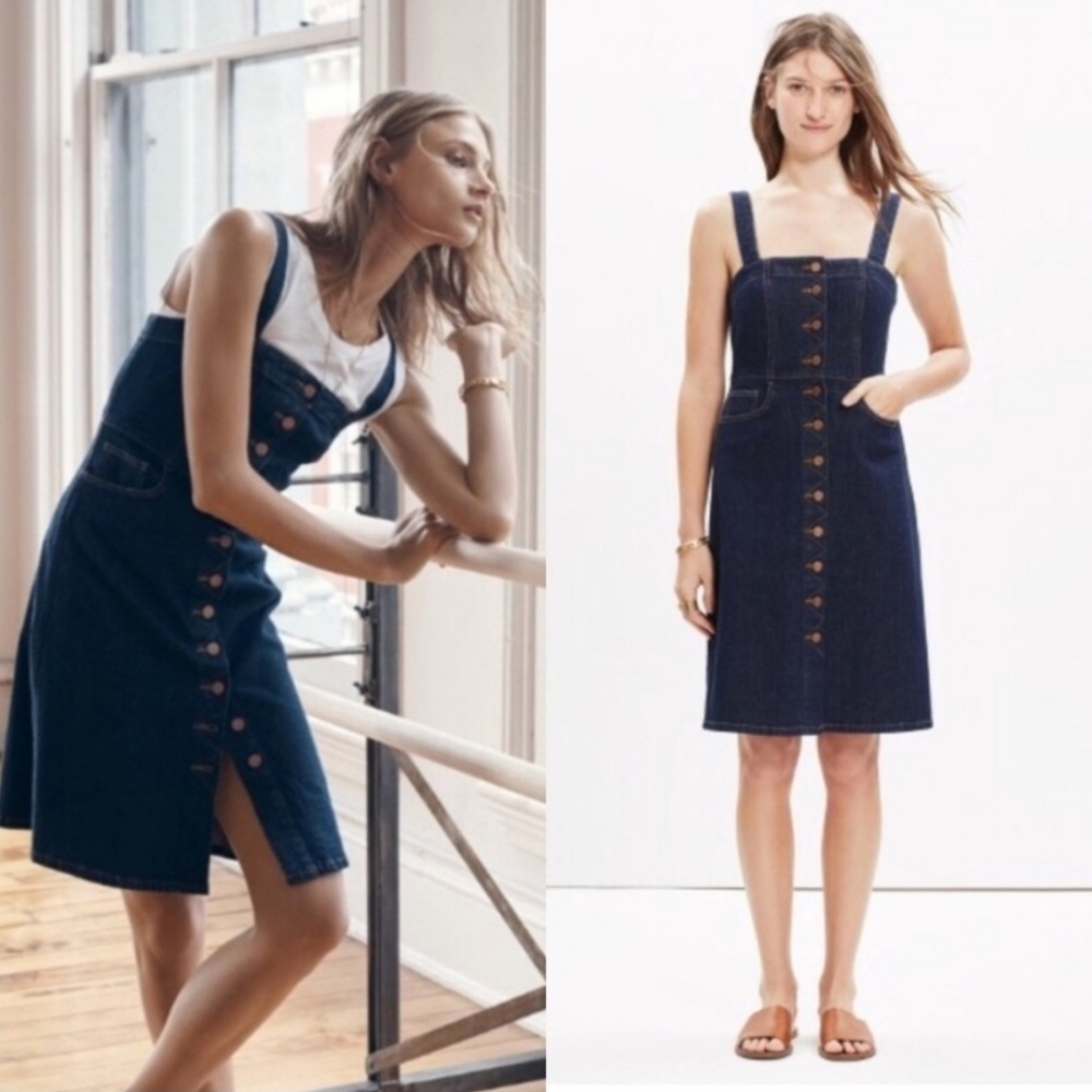 Madewell Denim Midi Dress